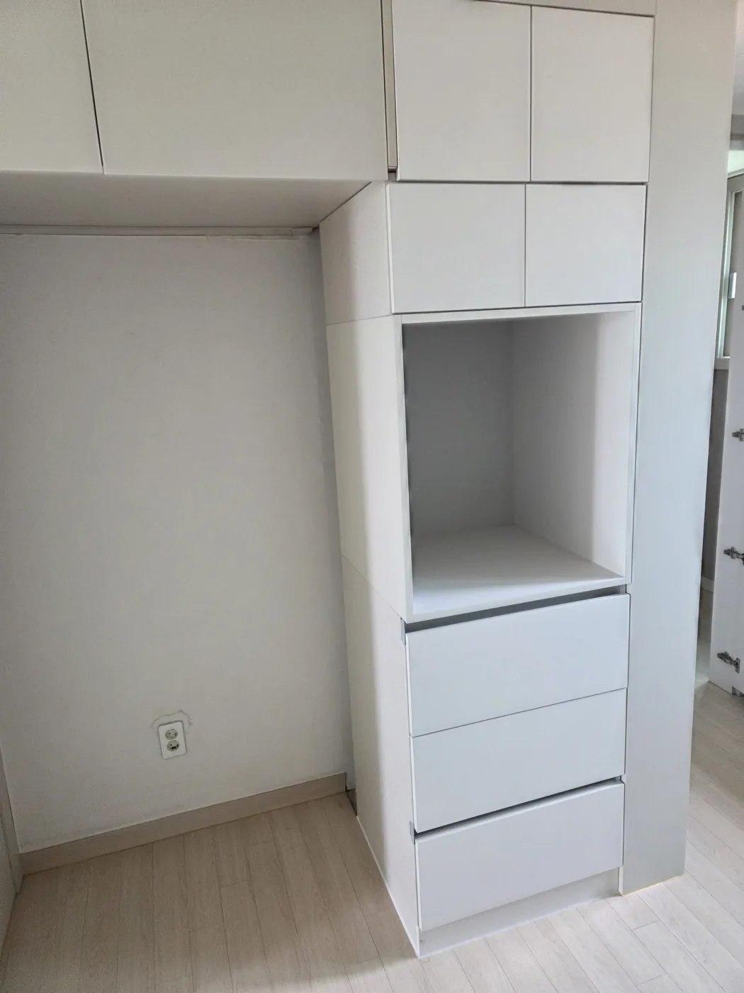 냉장고장리폼 서신동 e편한세상 29평 주방 냉장고장 시공 후 집잘알김프로